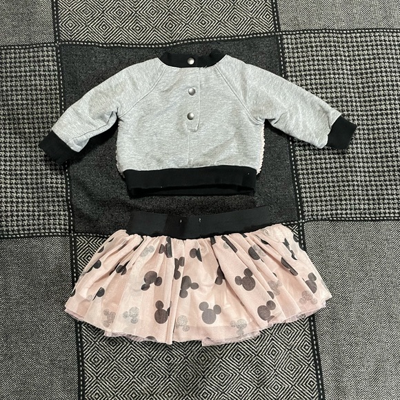 Pastourelle by Pippa and Julie 
Minnie Faux Shearling Skirt Set - Picture 2 of 6